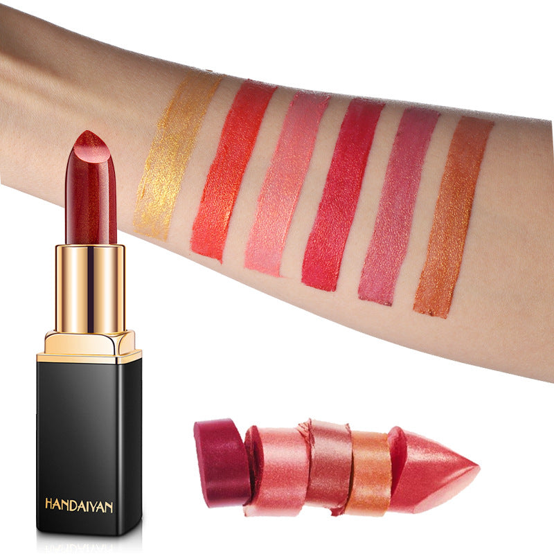 Pearlescent color change temperature change lipstick Pearlescent color change temperature change lipstick